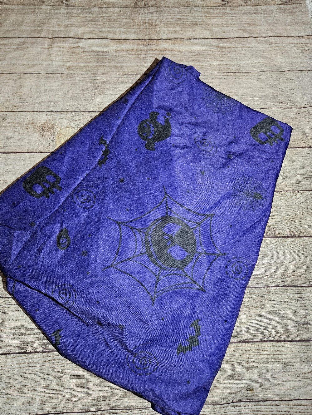 Purple and black nightmare before christmas 60x84 tablecloth